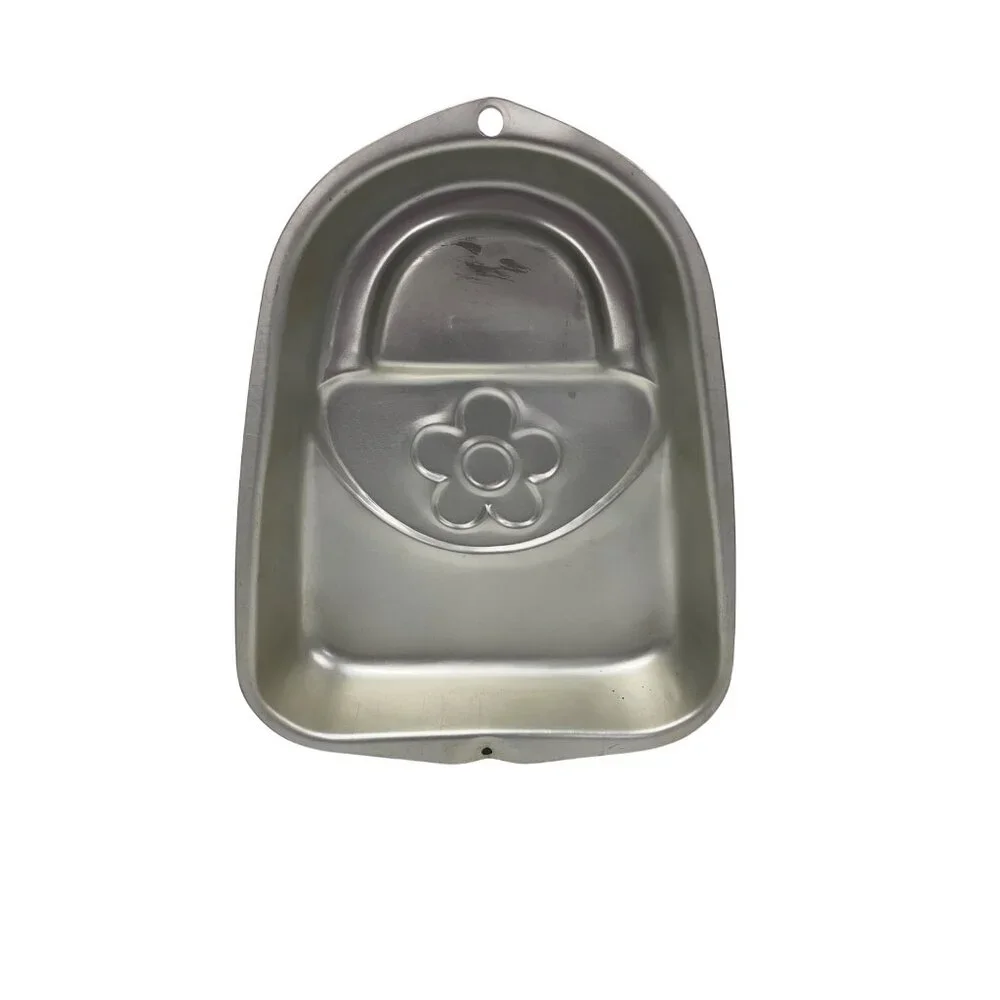 Wilton 2007 Flower Purse Cake‎ Pan Aluminum Bakeware Mold